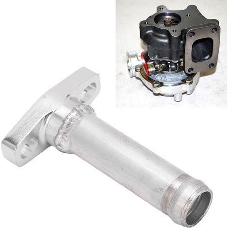 Le connecteur adaptateur de turbine AN10 convient à la bride des turbocompresseurs refroidis à l'huile T3/T4 (TU-OTF78). (1/5)