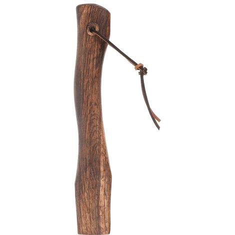 Manche de Hache Court en Bois pour Petite Hache, Remplacement Bois, Lisse et Robuste, Installation Simple, Pièce de Rechange pour Outil Manuel (1/5)