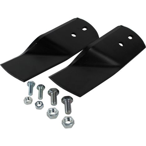 Lame de rechange adaptable pour tondeuses STIGA – Compatible modèles 2003-2007 – Livrée avec visserie – 1134908201 (1/2)
