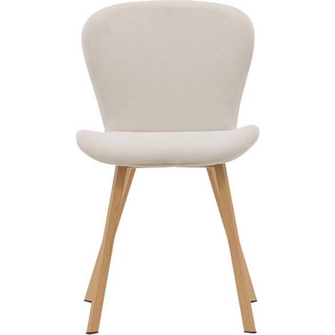 Lilja Esszimmerstuhl beige, Eiche dekor.