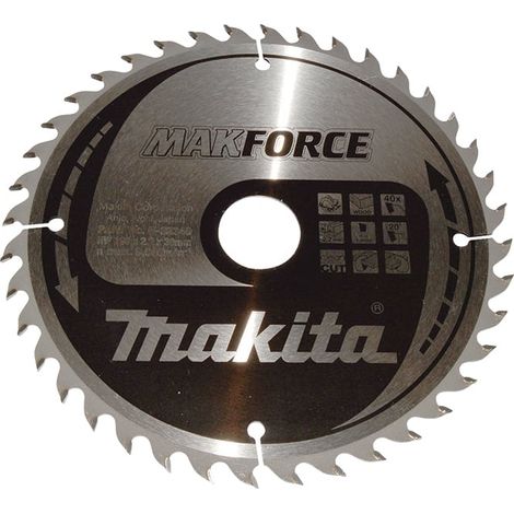 MAKITA B-32340 MAKFORCE for Wood 190mm x 30mm x 40T