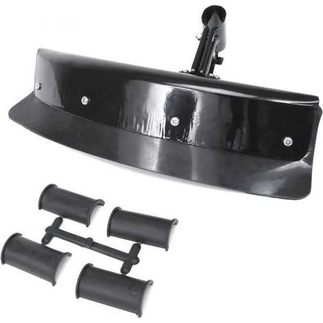 Matijardin – Carter de protection universel débroussailleuse – Déflecteur grand modèle en métal – Adapté à tube 28mm avec bagues de réduction