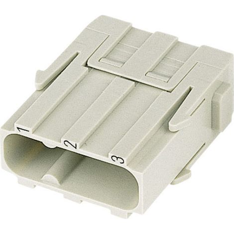 HARTING 09140033002 Stifteinsatz Han® C-Modul 3 + PE Schrauben 1 St.