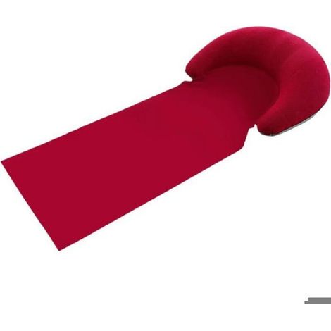 Aufblasbare Strandmatte – 160 cm – sandabweisend, faltbar mit integriertem Kissen – für Strand, Camping und Freizeit im Freien – 1 Stück (1/5)