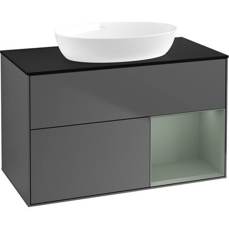 Villeroy & Boch GA22GMGK Armoire sous lavabo Finion GA2 (1/2)