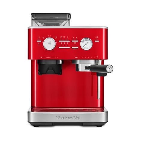 Cafetière semi-automatique KitchenAid, couleur : rouge caramel (1/5)