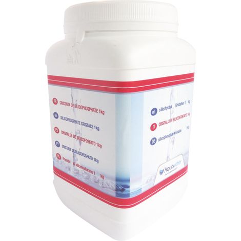 Recharge silicophosphate antitartre 1KG – Limite calcaire et corrosion – Compatible tous filtres – Qualité alimentaire – Aquawater