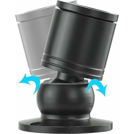 Ulisem 10 mini faretti LED da incasso, mini faretto LED da 1W, con driver, 100-265V [classe energetica A+] (nero, luce fredda)