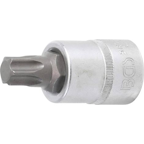 Douille à Embouts 20 mm (3/4) Profil T Torx T80 - Précision et Robustesse, Acier - D-Work