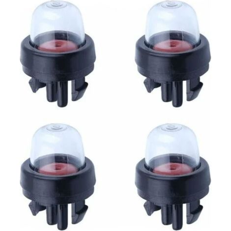 Lot de 4 pompes d'amorçage carburateur – Compatible Stihl Ms211 Ms211c Ms192t Ms192tc Ms210 – Installation facile et rapide