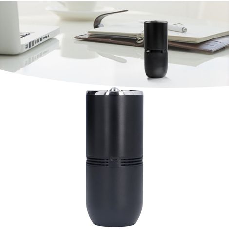 Purificateur d'air de voiture à ions négatifs activé par le toucher, rafraîchit l'air et élimine les odeurs, convient à une utilisation à domicile et au bureau, alimenté par USB. (1/5)