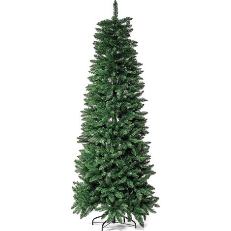 Albero Di Natale Leon Slim H.240 Cm - Base 95 Cm - 1348 Rami (1/5)