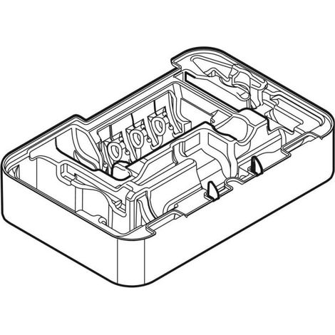 Geberit 691121001 Rangement pour coffret 10A-IV pour appareils à sertir