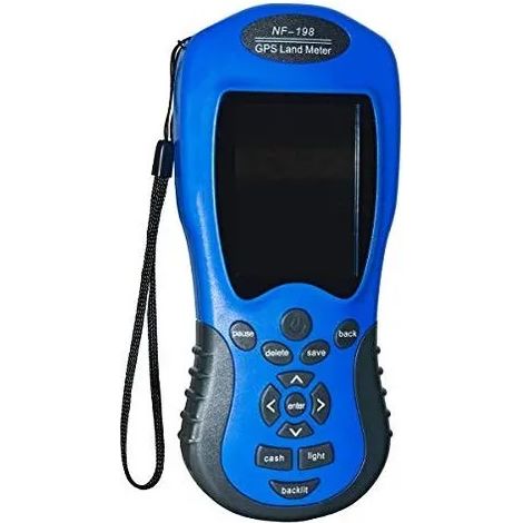 LINK LKMS17 Scanner Digitale per Telemetria GPS Misurazione Distanze Aree Perimetri Volumi Schermo 2,8'' Accuratezza 0,5 m colore Nero