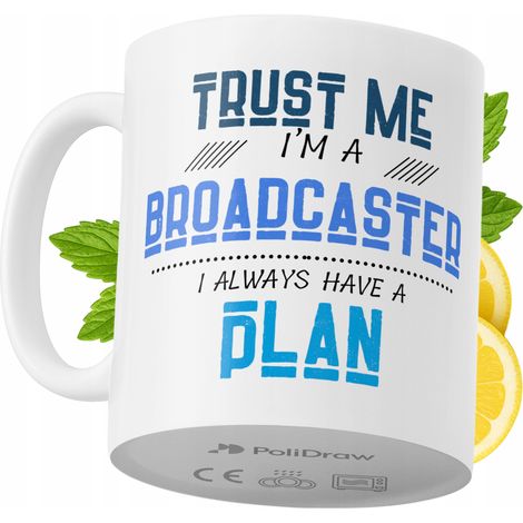 Lustige Tasse für Moderatoren – Kaffee- oder Teetasse mit witzigem Textdesign – ideal für Geburtstage, Namenstage, Feiertage und besondere Anlässe. Hochwertige Tasse für Zuhause, Büro und Arbeit. Farb