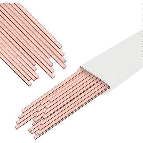 64 baguettes de brasage, soudure au cuivre phosphoreux pour unités de climatisation et de réfrigération (chambres froides, réfrigérateurs) (1/5)