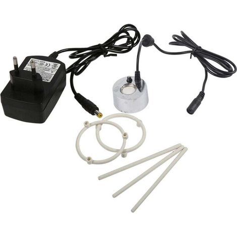Brumisateur à ultrasons pour fontaine à eau, étang, atomiseur, humidificateur d'air avec adaptateur (1/5)