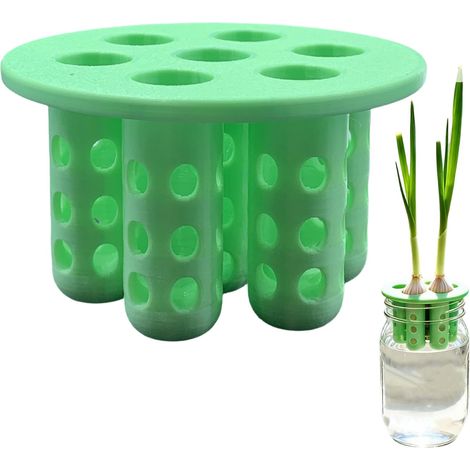 Plateaux de démarrage de – Système de culture pour une germination facile Supports de trous hydroponiques respirants avec support de drainage, kit de pépinière de , outil de propagation (1/5)
