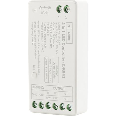 IluminaShop - Controlador Regulador LED para Tiras LED Monocolor/CCT