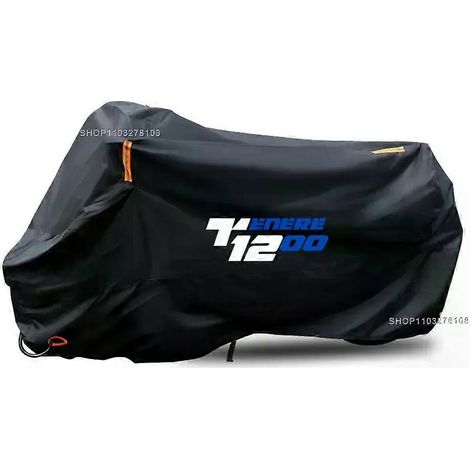 Housse de moto unique, imperméable, résistante à la poussière, aux UV et à la pluie, pour Yamaha Tenere 1200 (2019-2023). (1/5)