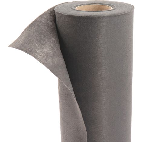 200 m² Géotextile 120 g/m² Gris, largeur 1 m – Feutre de drainage, filtration, séparation et protection (1/5)