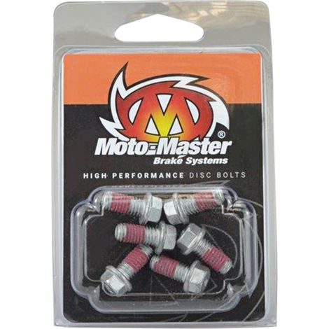 Boulons de disque de frein MOTO-MASTER ARRIÈRE / AVANT M6 X 13MM (6 pièces) KTM/HUSQVARNA/BETA/GASGAS (VOIR LA DESCRIPTION DU PRODUIT)