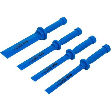 Jeu de Grattoirs s 4 pcs - Largeurs 19, 22, 25, 38 mm - Polyvalents et Pratiques pour Décapage et Nettoyage - D-Work (1/5)