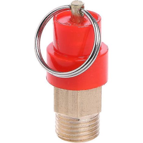 Soupape de sécurité de compresseur d'air chaud 1/4" 10 kg BSP, régulateur de pression (1/5)