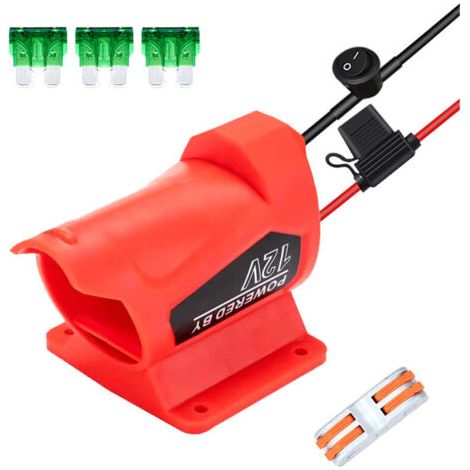 Geeignet für Milwaukee Milwaukee12VM12 Power Tool Lithium-Batterie Adapter DIY Versicherung Konverter MUMU