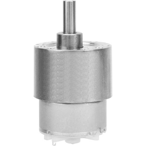 Moteur réducteur DC 12V 50 tours/min pour automate, système d'ouverture de fenêtre et jouet motorisé (1/5)