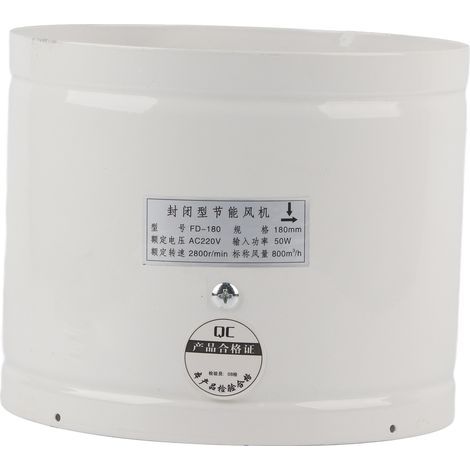 42W 220V Geräuscharmer Wandlüfter für Wohnraum, Badezimmer, Küche, Garagenbelüftung (1/5)