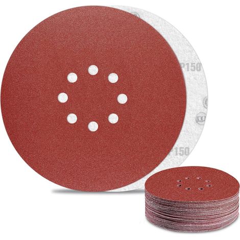 Schleifpapier 225mm Klett P150 30 Stück für Trockenbauschleifer (1/5)
