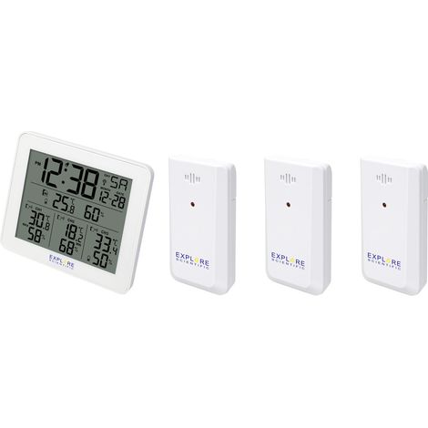 Explore Scientific WSH4003 Weiß LCD Akku (1/5)