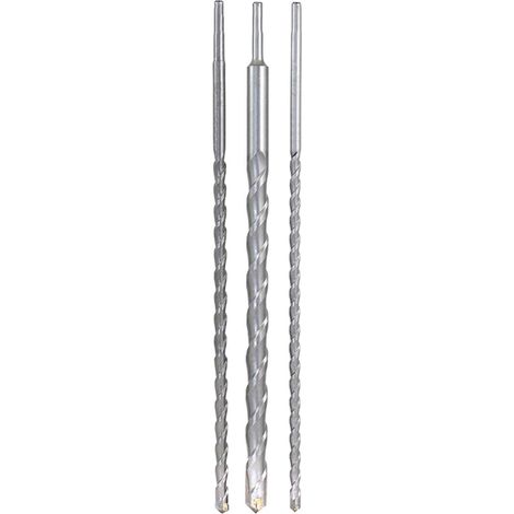 Dekton 3 SDS Plus Hammer Drill Bits 12mm 16mm & 24mm X 600mm Masonry & Concrete (1/2)