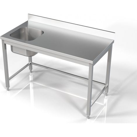 Plonge avec Evier à Gauche ou à Droite - Gamme 700 - Combisteel (1/2)