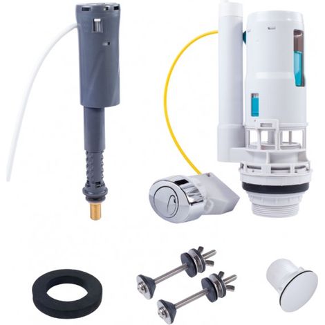 Kit complet de mécanisme de remplissage du réservoir de toilettes - TRES 25477091
