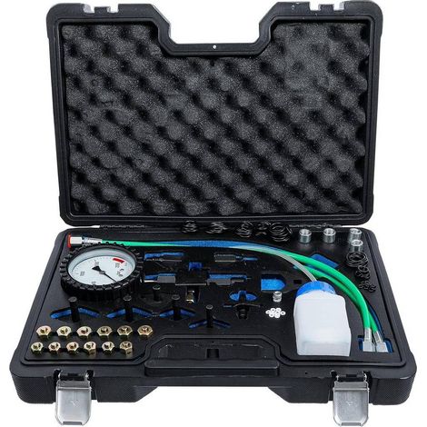 Testeur Haute Pression Common-Rail - 40 x 10.9 x 48.6 cm - Acier Robuste - Diagnostic Précis et Fiable - D-Work