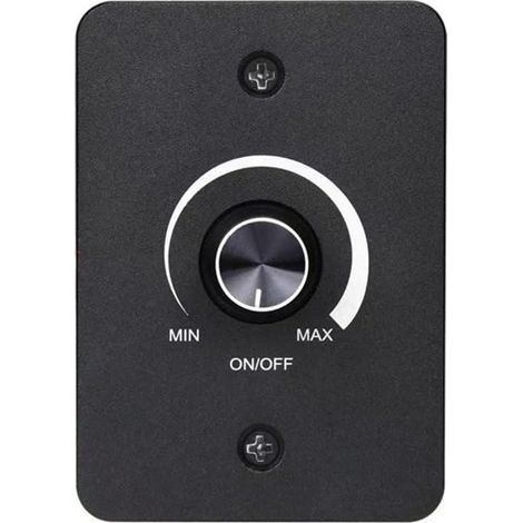 Dimmer PWM LED Dimmer Switch DC 12V 5A,Gradation de 0% à 100%, Adapté aux Camping-cars, Remorques, Fourgonnettes, Camions, Voitures, Bateaux (1/4)