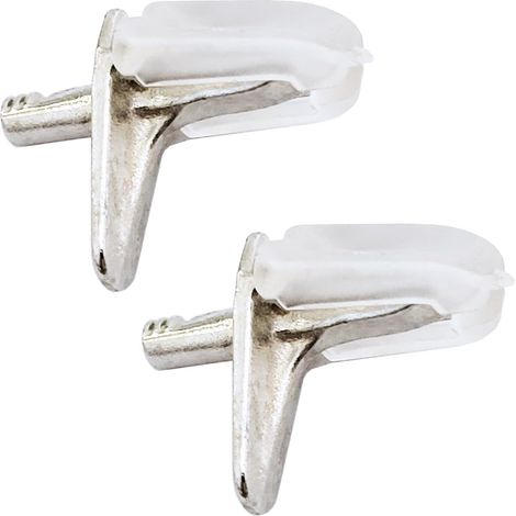 100x Shelf Support Pegs 3mm Shelf Holder Bracket Pins for Bookshelf Display Kitchen Cabinet Wardrobe Closet Cupboard Bookcase (1/5)