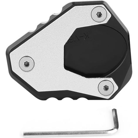 Plaque de Béquille Latérale Haute Résistance, Coussin de Béquille Latérale, pour Kawasaki/KLE 650 2015-2018 (1/5)