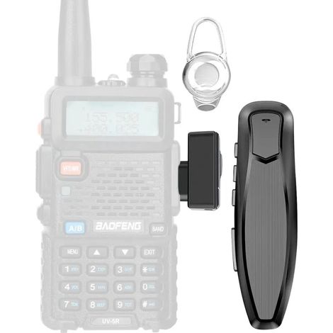 Talkie-walkie sans fil Bluetooth PTT, oreillette mains libres, prise K-AquaForge (1/5)