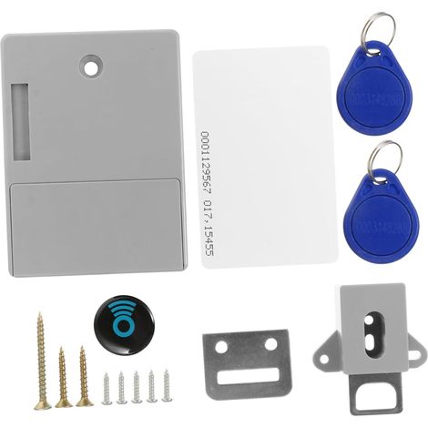 Serrure intelligente pour armoire avec capteur RFID et design en ABS (1/5)