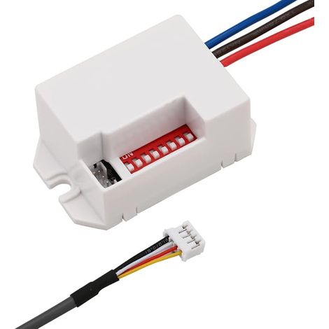 Infrared Sensor Switch, Mini Infrared Motion Detector for Indoor Installation, Motion Detector 220V, Detection Range 8m 360° (1/4)