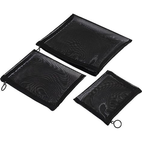 Lot de 3 trousses de rangement pour maquillage (1/3)