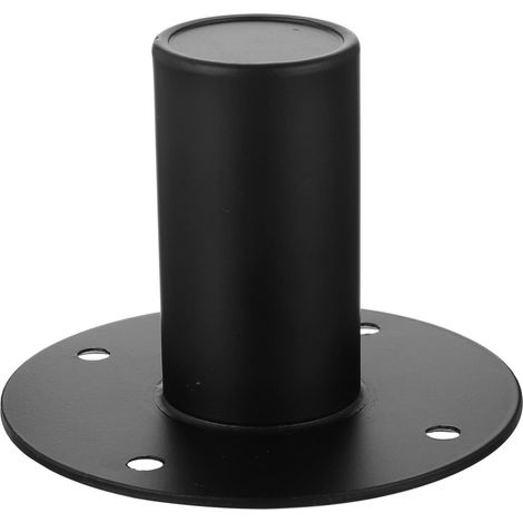 Socle de Haut-Parleur en Métal Embase Élargie Fixation Stable, Support de Pied pour Enceintes de Scène et Événements (1/5)