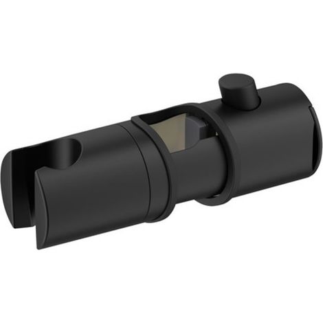 Soporte ajustable cabezal ducha negro liberta wenko (1/2)
