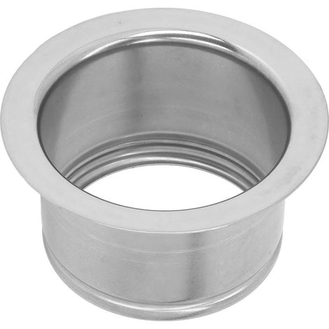 Bride d'évier, 114 Mm, inox, pour broyeur de déchets (1/5)