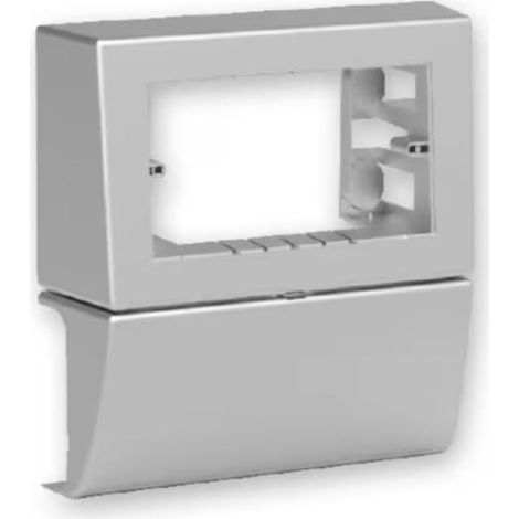 Scatola 4-3 moduli battiscopa 100x25 arnocanali 10489.al