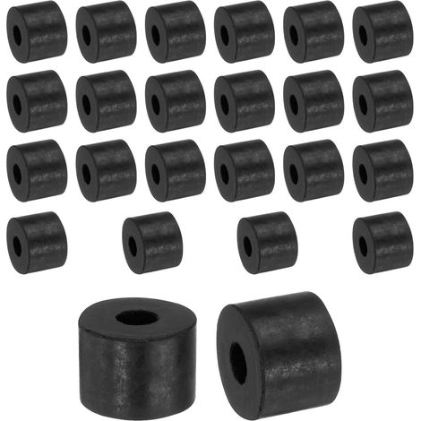 Distanzstücke – 24 Stück – Gummi – Antivibration – Industrie und Automobil – 14 x 5 x 10 mm (1/5)