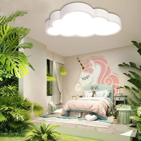36W LED Deckenlampe Kinderzimmer Wolken Acryl-schirm Lampe Decke Deckenleuchte für Kinder Babyzimmer, Schlafzimmer, Wohnzimmer